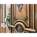 England  Resplendent And Magnificent Palace Pillar Cast Aluminum Bulletproof  Exterior Entrance Security Steel Door